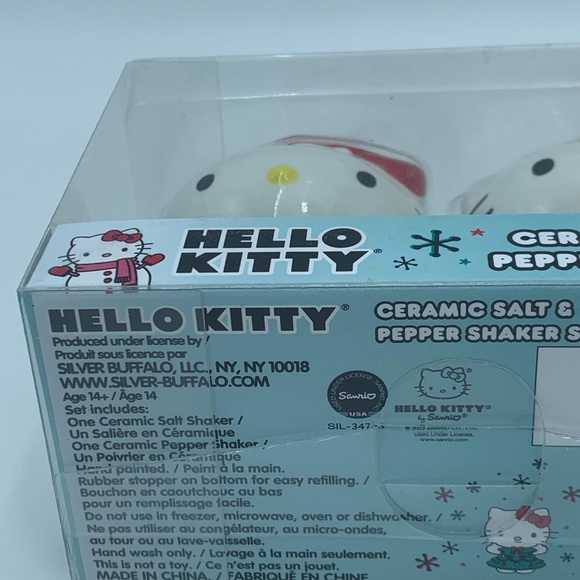 Sanrio Hello Kitty Christmas Tree Ceramic Mug and HK Salt and Pepper Shakers - Picture 15 of 16